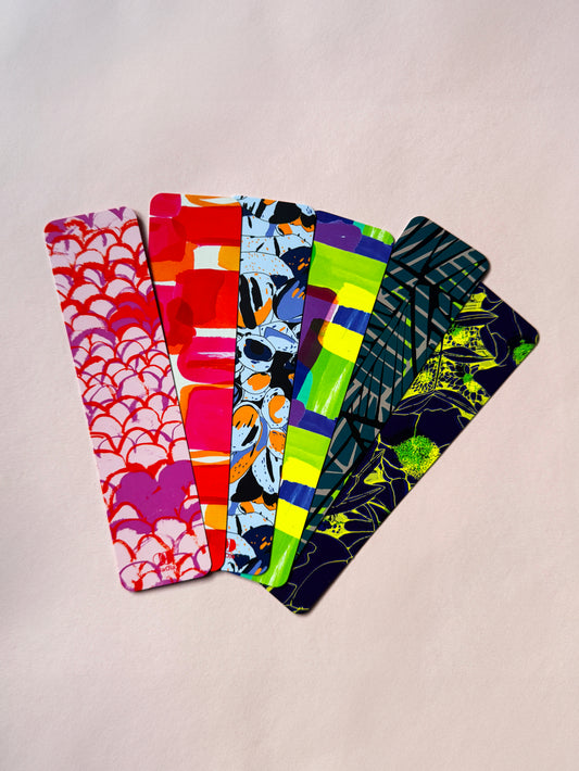 Patterned Art Bookmark – Premium 400gsm Silk Finish
