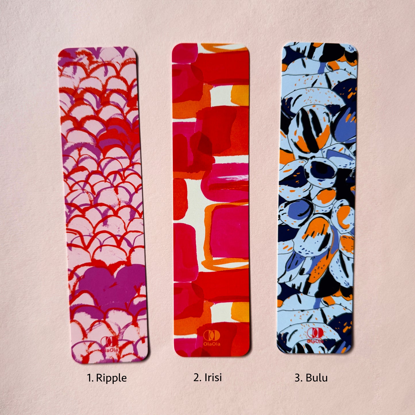 Patterned Art Bookmark – Premium 400gsm Silk Finish