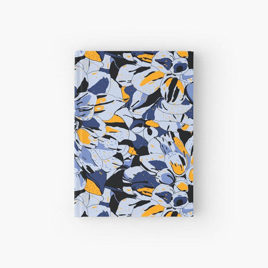 Hardcover Notebook With Bulu Floral Pattern - OlaOla