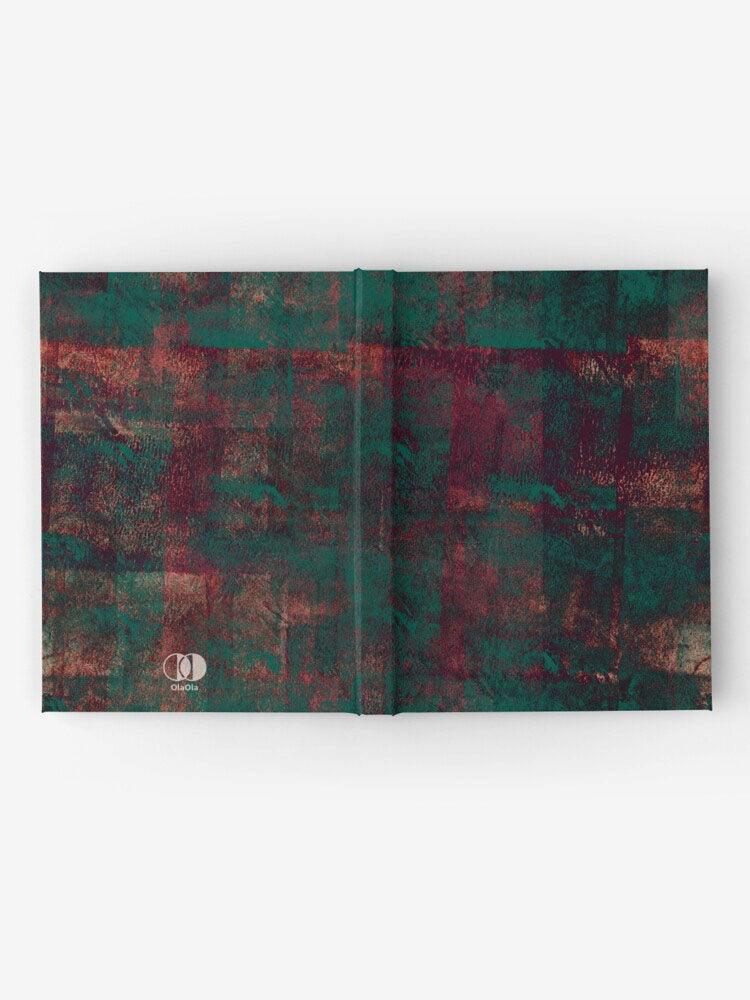 Hardcover Notebook With Rust Pattern - OlaOla