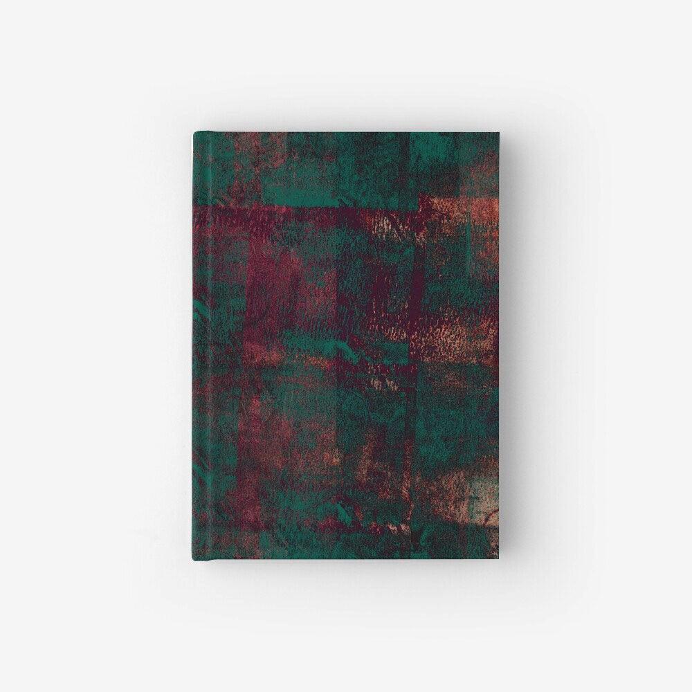 Hardcover Notebook With Rust Pattern - OlaOla